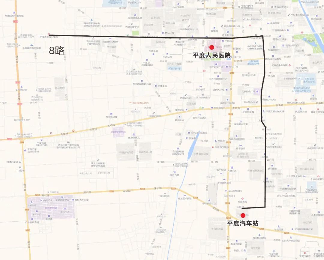 平度城区公交线路规划征求意见稿出炉,拟新开通6条公交线路