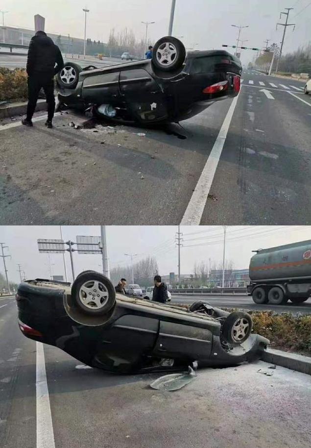 青岛一车主审车时遇车祸致车辆报废开车的是员工