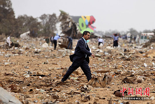 利比亞航班墜毀103人罹難僅1名兒童幸存(組圖)