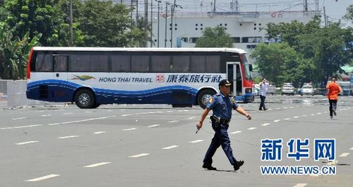 菲律宾一旅游巴士遭劫持 载有20多名香港游客