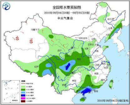 北方大部迎冷空气将降温 川粤琼三省局地有暴雨