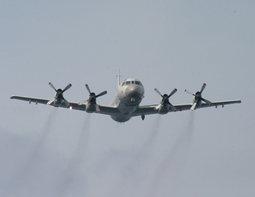 日本海上自卫队P-3C反潜巡逻机.