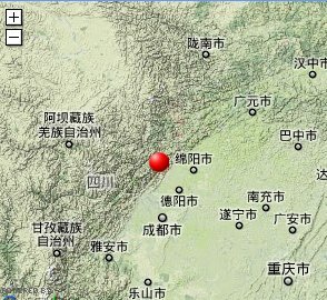 四川绵竹发生4.0级地震 成都市区有明显震感