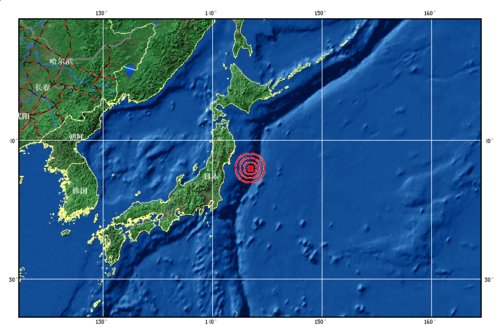 日本本州岛发生7.1级强烈地震