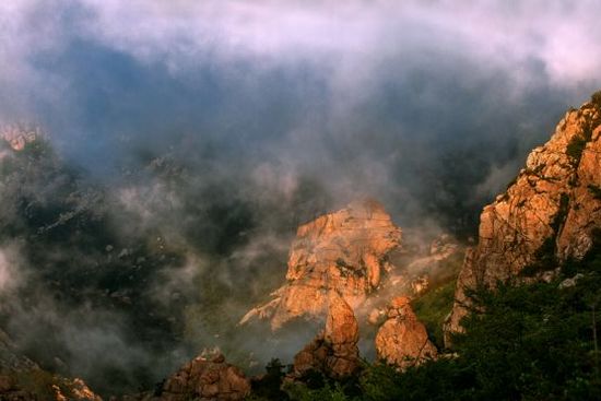 晒崂山6月极致美景 凉爽宜人成避暑天堂