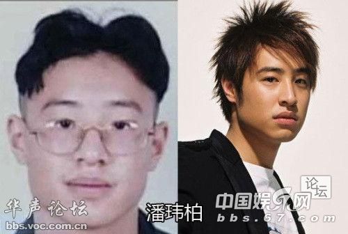 图揭明星成长史 