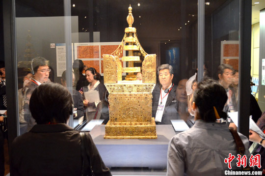 中国历代王朝珍宝在日本东京举行展览