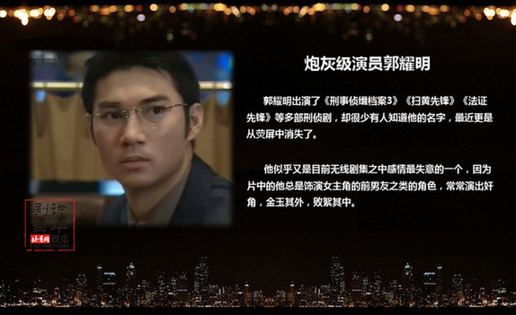 TVB刑侦剧警匪演员盘点