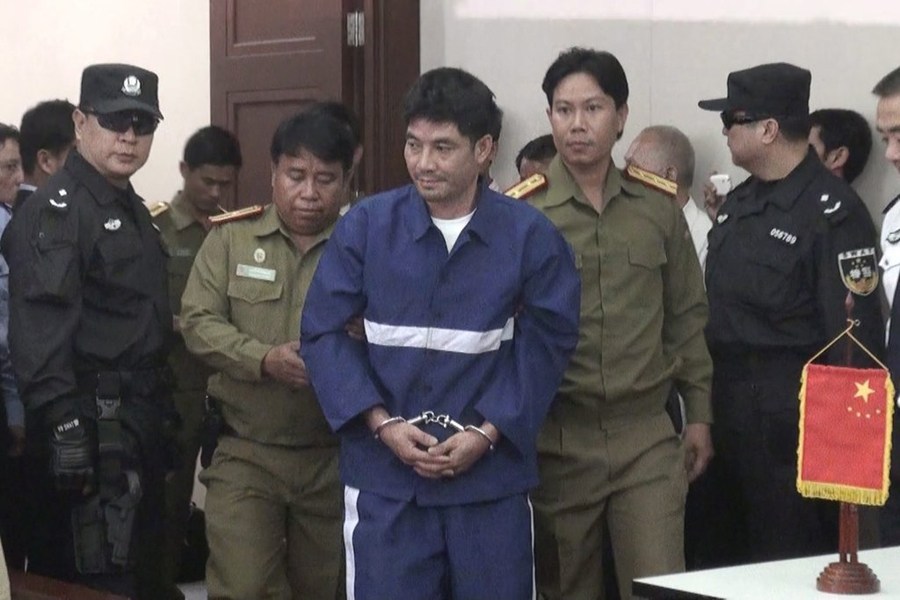 湄公河案4名主犯被判死刑 1人死缓