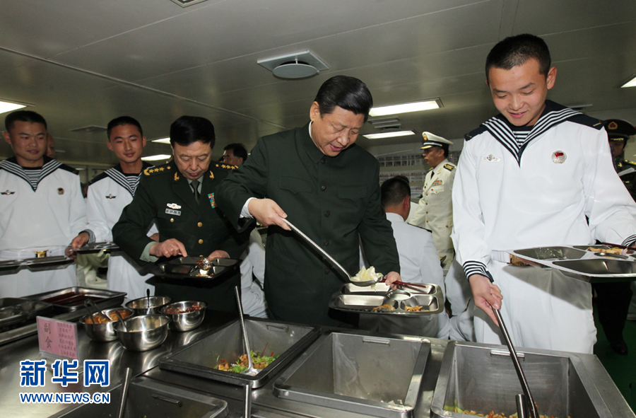 习近平在广州战区考察