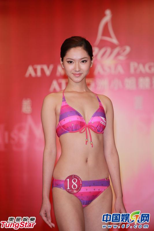 亚洲小姐三点式秀完美身材