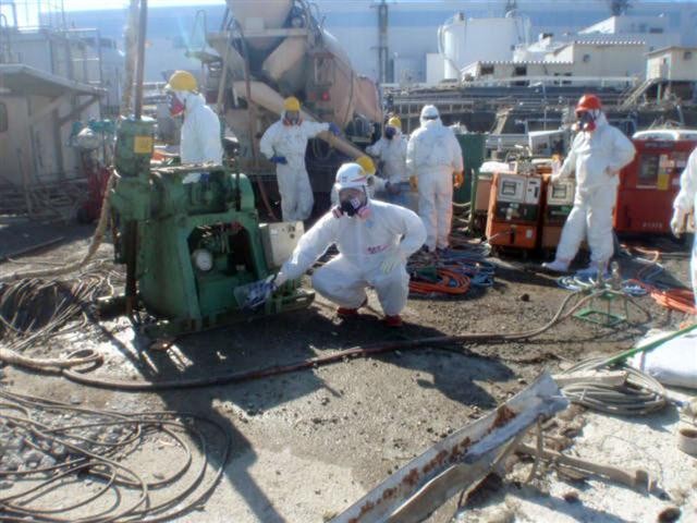 日媒公开福岛核事故现场照片