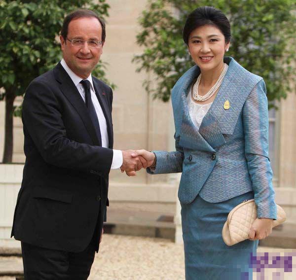 泰国美女总理英拉
