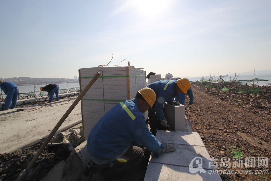 高清:栈桥桥体正式合龙 重新开放指日可待