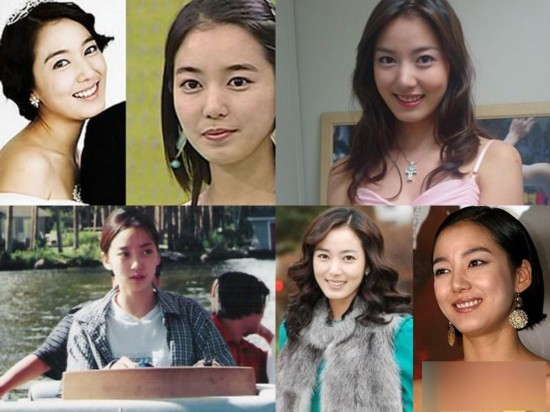 韩国女星整容变脸对比照：李多海尹恩惠变化惊人