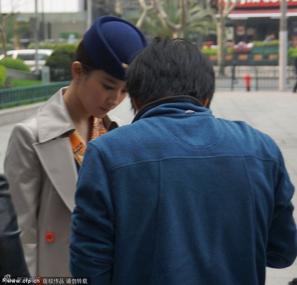 刘亦菲空姐制服诱惑