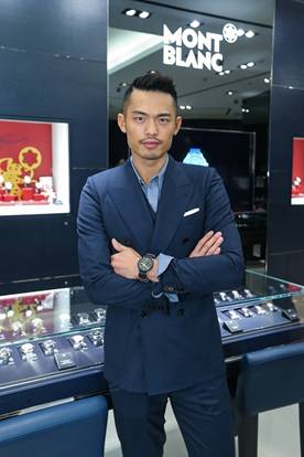 R:\Lifestyle_SH\MontBlanc\2015\01. Project\08. Qingdao Road Show\Photo\Qingdao City Attack_PR Photo (low resolution)\1- to online only\14-万宝龙中国区品牌大使林丹先生.jpg